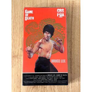 Game Of Death 1977 VHS Bruce Lee Martial Arts Kung Fu Chuck Norris Pre-Owned